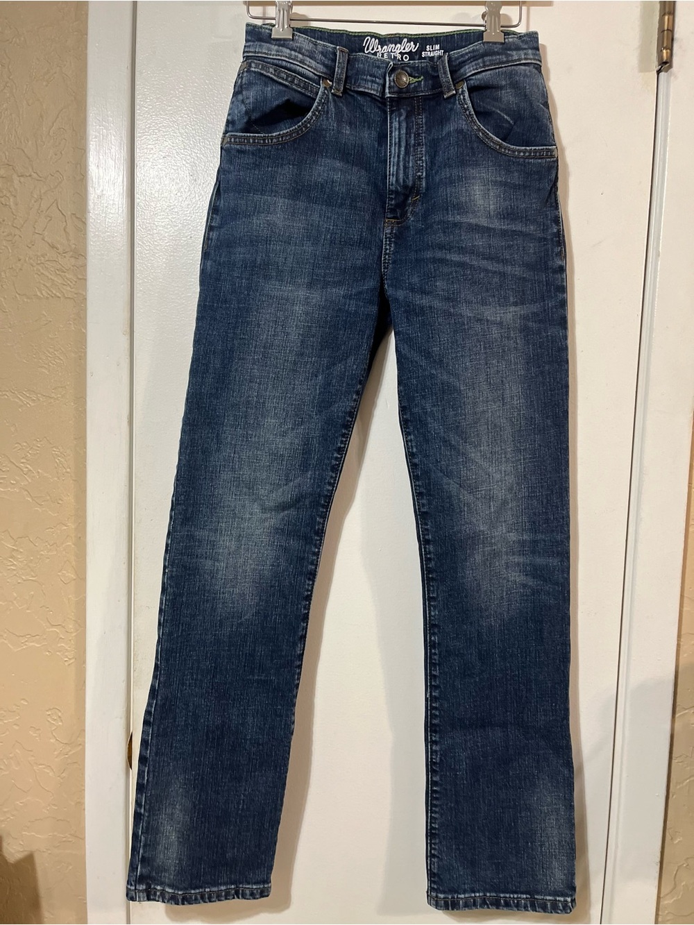 Wrangler Retro Youth 16 Slim Straight-Leg Jeans